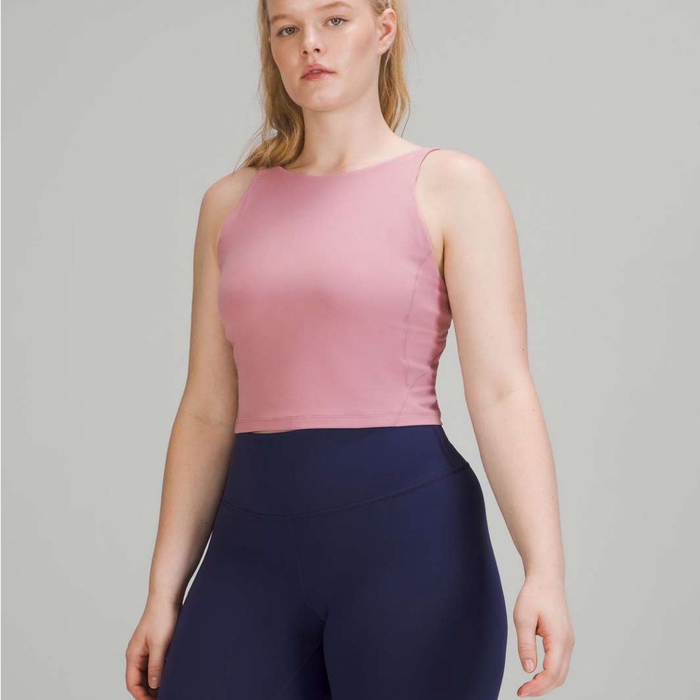 Lululemon Align High-Neck Tank Top (Pink Taupe)